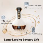 35-Level Lymphatic Drainage Massager, Type-C Heated Body Sculpting Machine & Cellulite Massage Tool, Metal Brush Fascia Blaster for Belly Fat & Pain Relief - Image 3