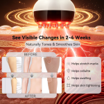 35-Level Lymphatic Drainage Massager, Type-C Heated Body Sculpting Machine & Cellulite Massage Tool, Metal Brush Fascia Blaster for Belly Fat & Pain Relief - Image 4